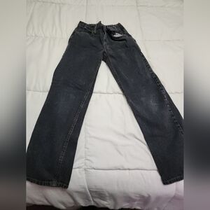 Black Jeans Adjustable Waist